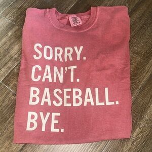 Comfort Colors baseball tee